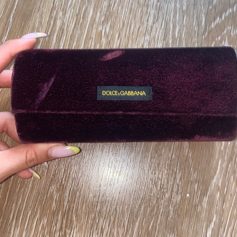 Dolce and Gabanna sunglasses case